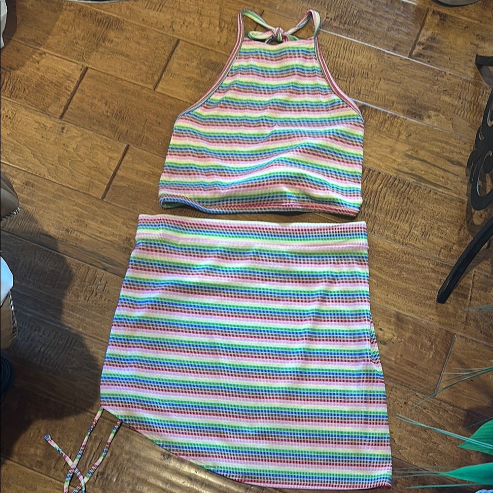 PRIDEO Multicolor Striped Set